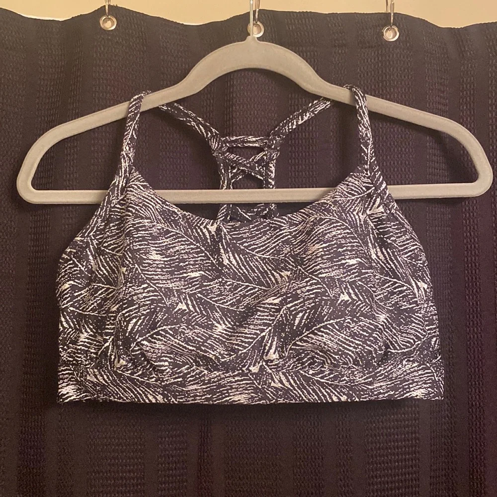 all in motion Leaf Pattern Sports Bra